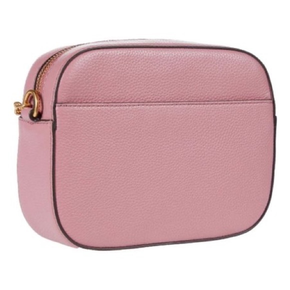 Tory Burch | Pink Magnolia McGraw Crossbody Camera Bag & Dust Bag - Picture 5 of 8